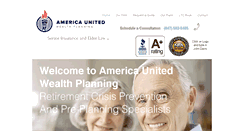 Desktop Screenshot of americaunitedwealthplanning.com